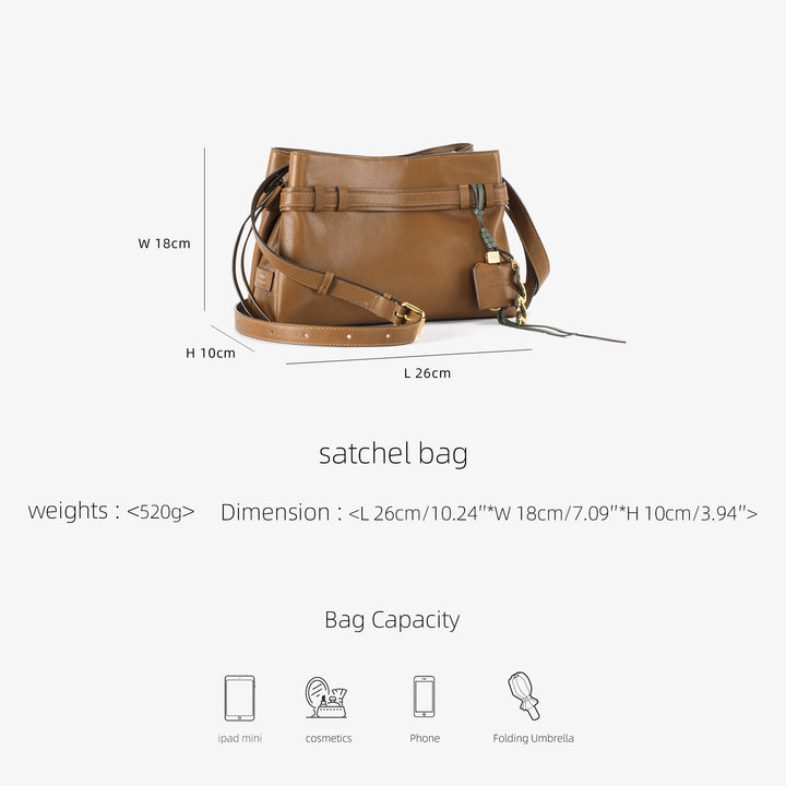 GIIM MII "Huo er " Series messenger bag Underarm bag small size