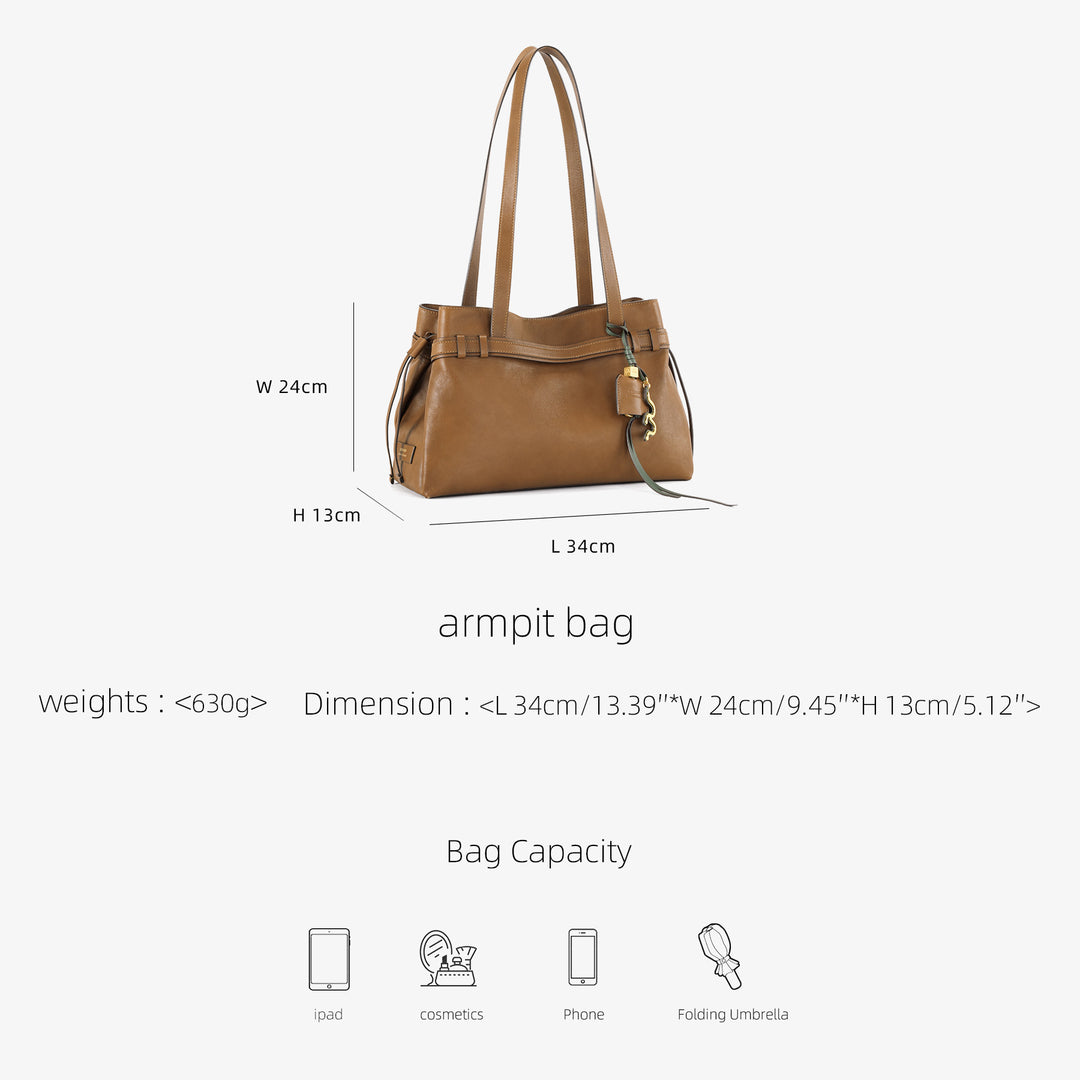 GIIM MII "Huo er " Series messenger bag Underarm bag large size