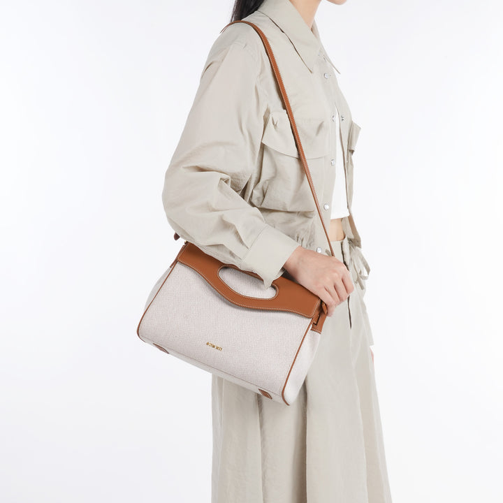 GIIM MII "Lanting" Series Small size canvas bag shoulder bag messenger bag handbag