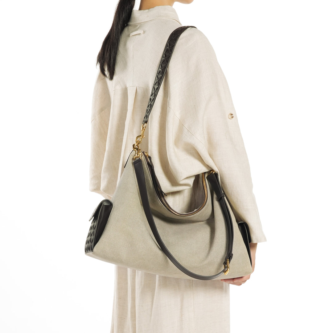 GIIM MII "Vientiane" Series Gabrielle Hobo Bag