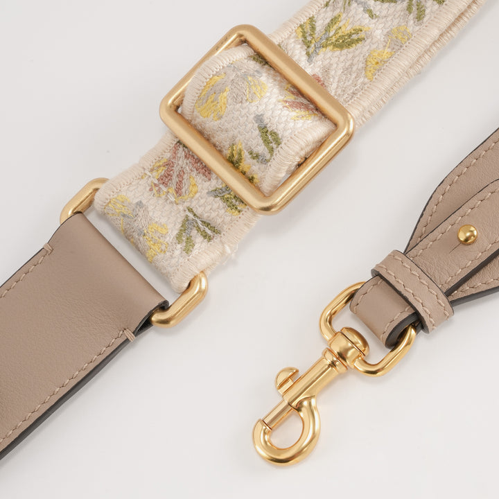 GIIM MII floral shoulder strap embroidered  shoulder strap