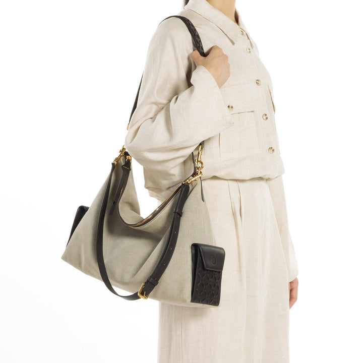 GIIM MII "Vientiane" Series Gabrielle Hobo Bag