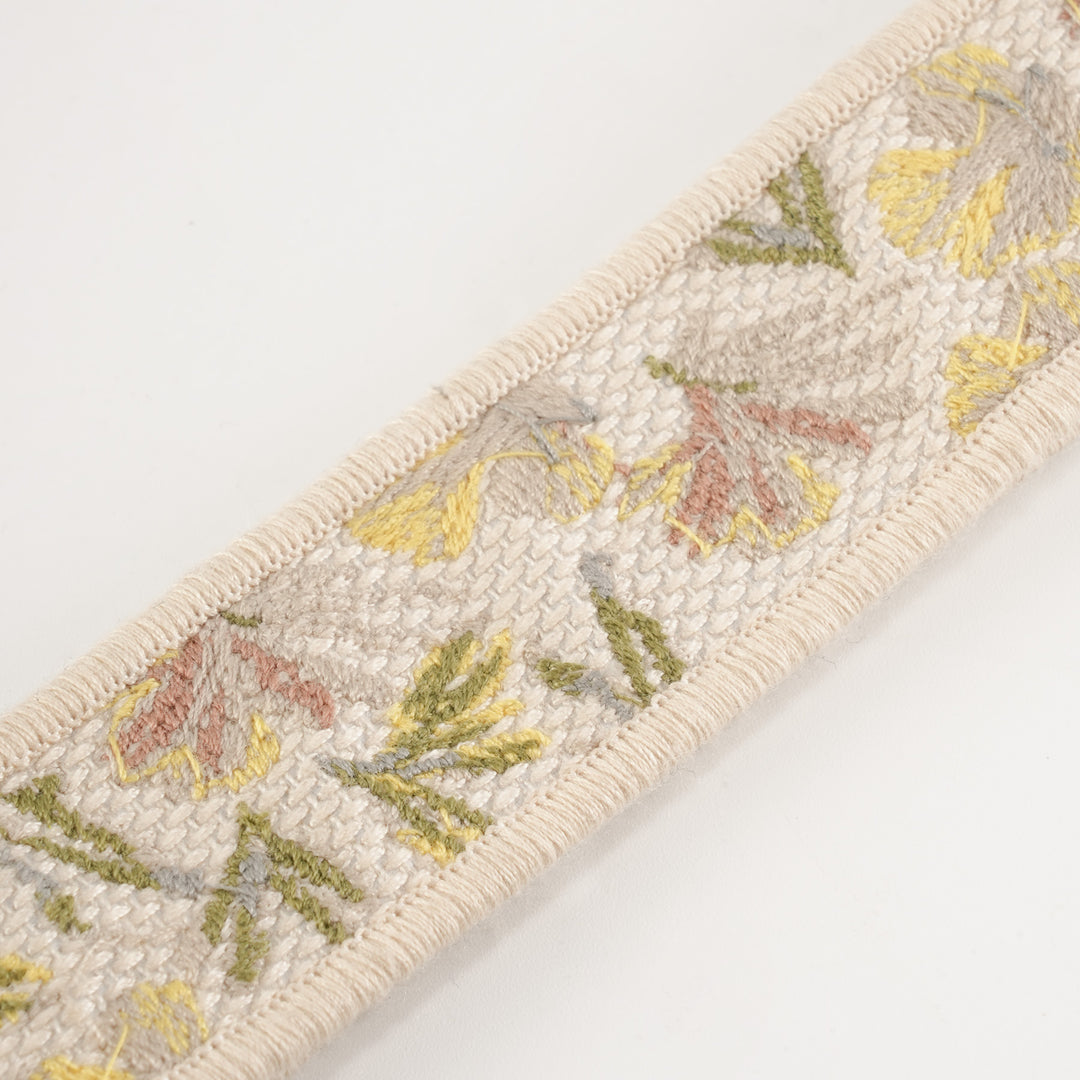 GIIM MII floral shoulder strap embroidered  shoulder strap