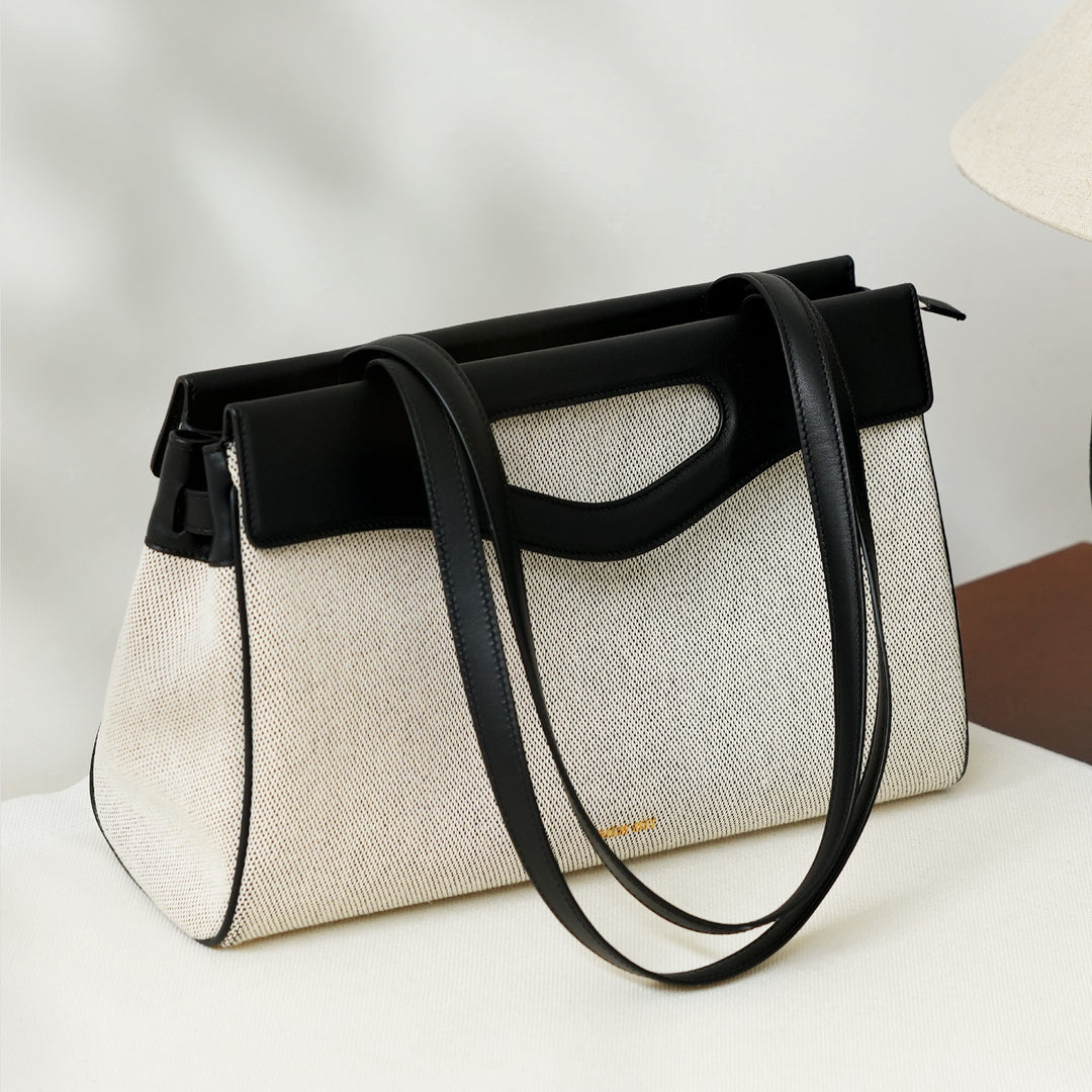 GIIM MII "Lanting" Series large size canvas bag shoulder bag messenger bag handbag