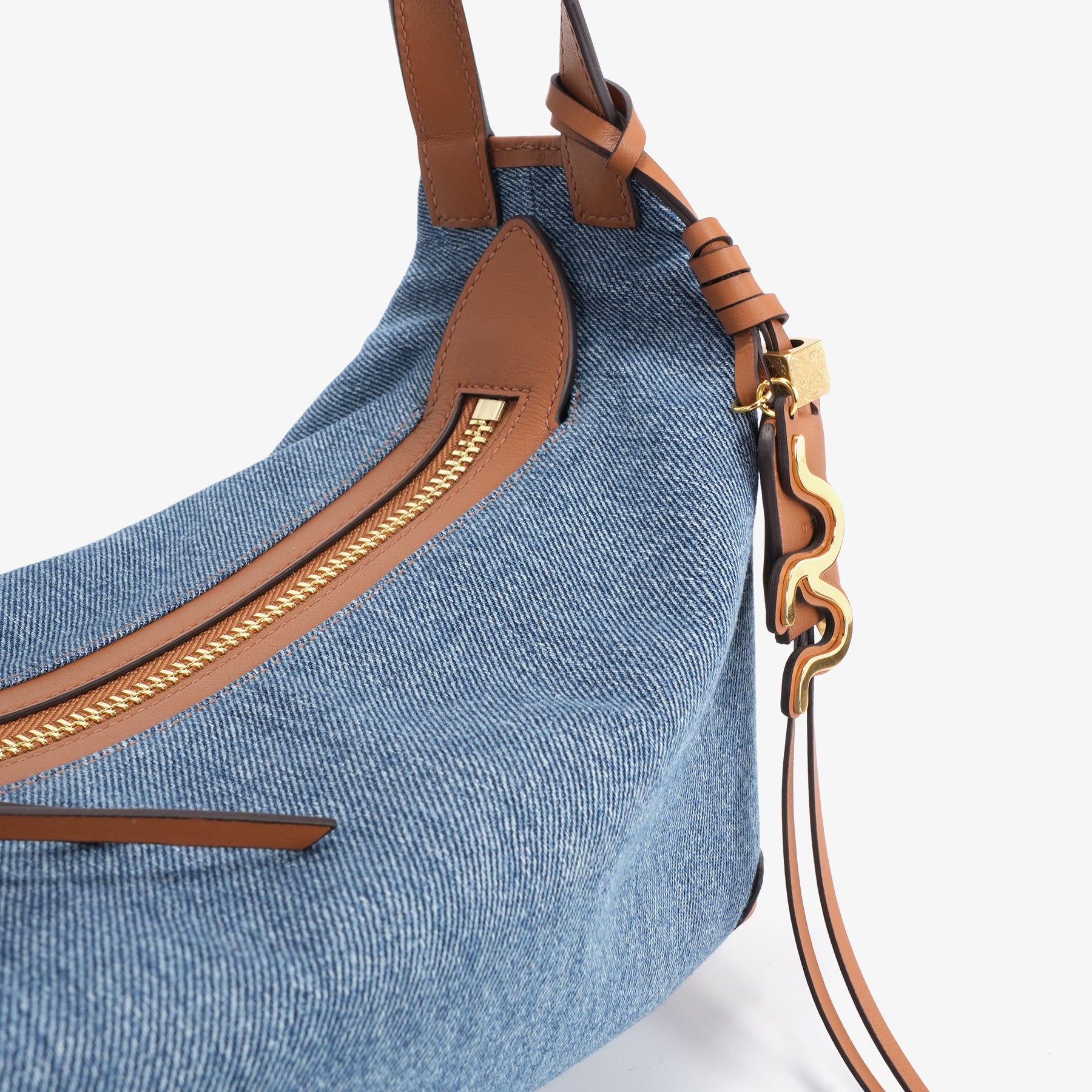 【MIAE】紅煙 Belt denim bag BELT DENIM MESSENGER BIG BAG aaa368u(BLUE) | Parallel