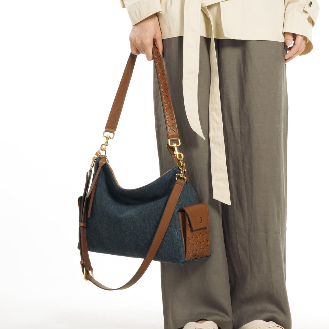 GIIM MII "Vientiane" Series Gabrielle Hobo Bag