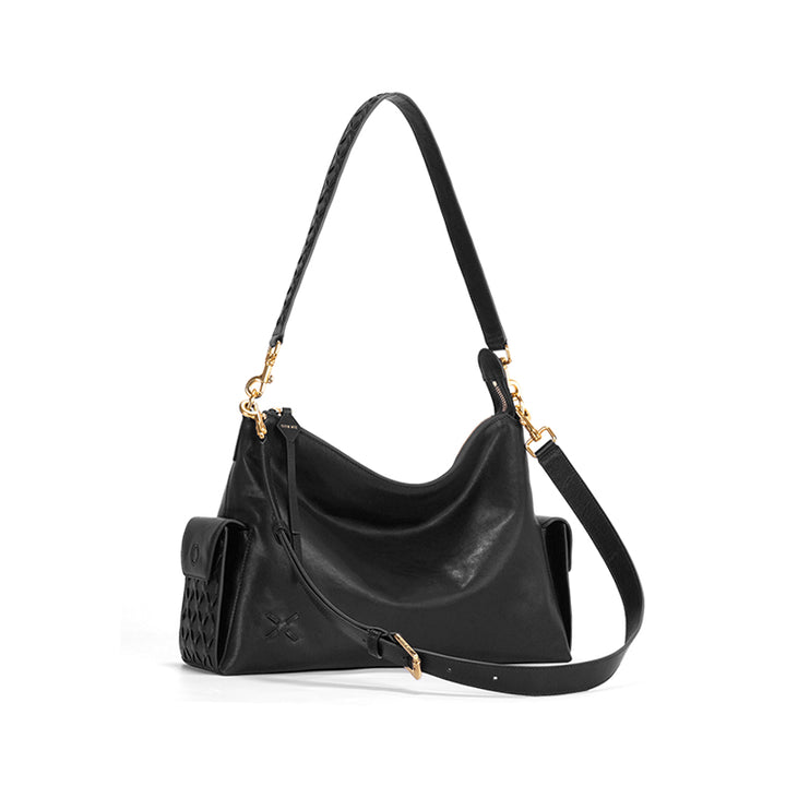 GIIM MII "Vientiane" Series Gabrielle Hobo Bag Vegetable-tanned leather
