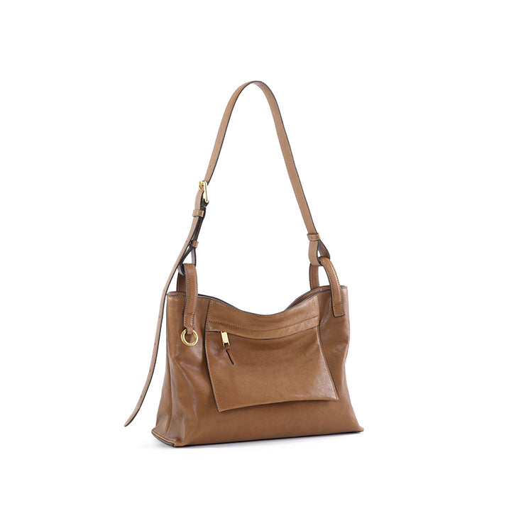 GIIM MII “Huo er ”Series Cowhide shoulder bag HOBO bag