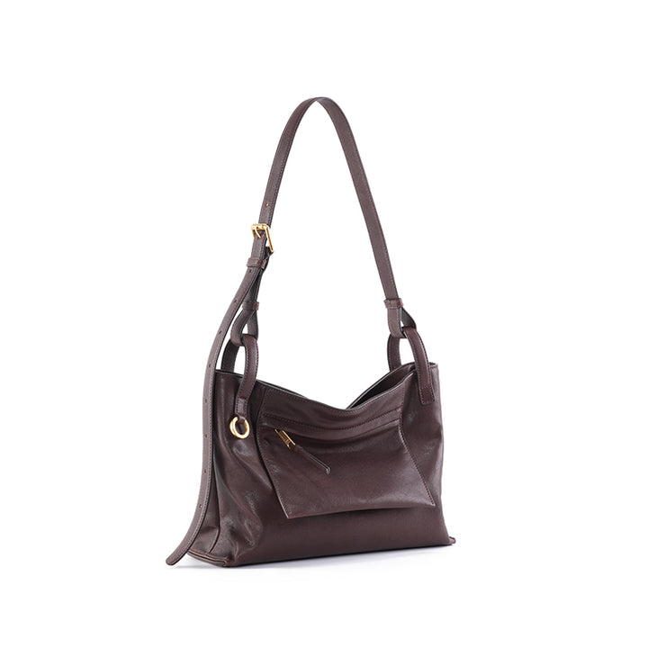 GIIM MII “Huo er ”Series Cowhide shoulder bag HOBO bag