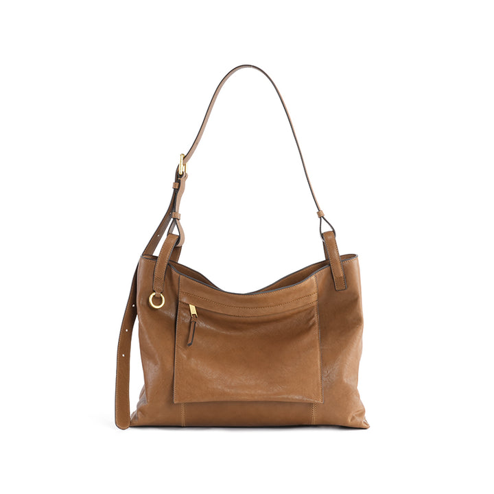 GIIM MII “Huo er ”Series Cowhide shoulder bag HOBO bag