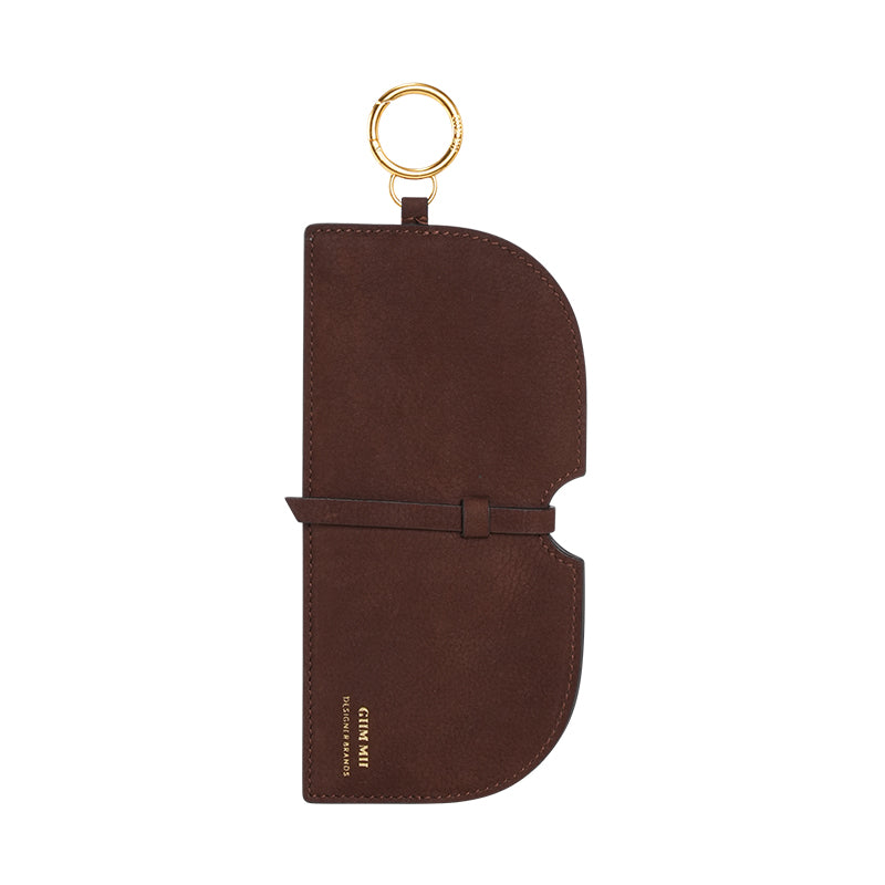 GIIM MII Glasses leather case, pendant accessories, portable storage bag, original designer style