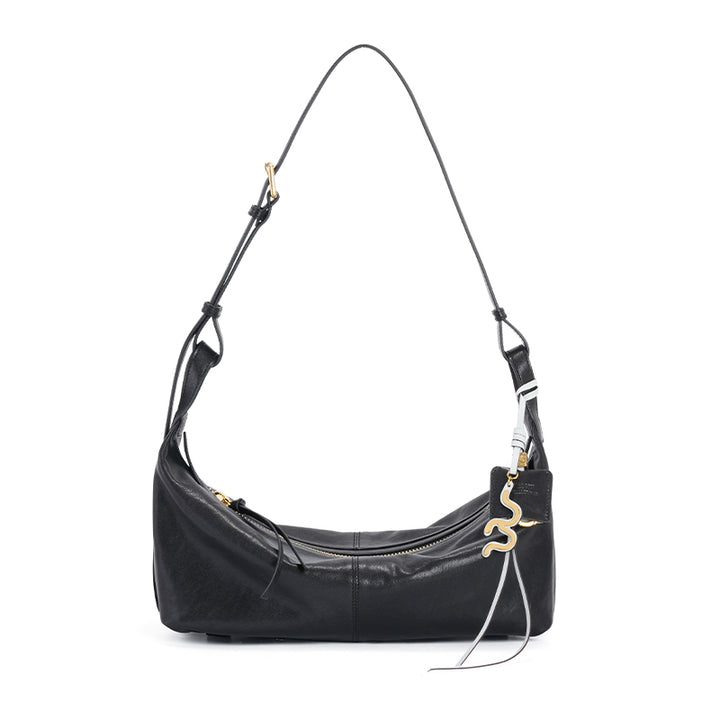 GIIM MII "Huo er " Series traveling bag Suede cowhide