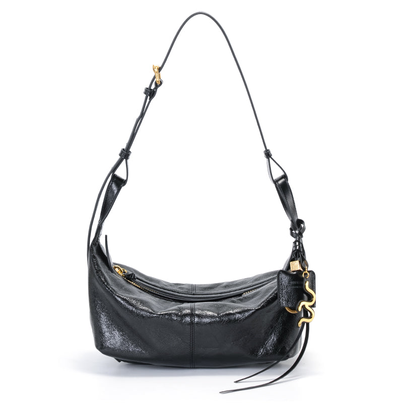 GIIM MII "Huo er " Series traveling bag Suede cowhide