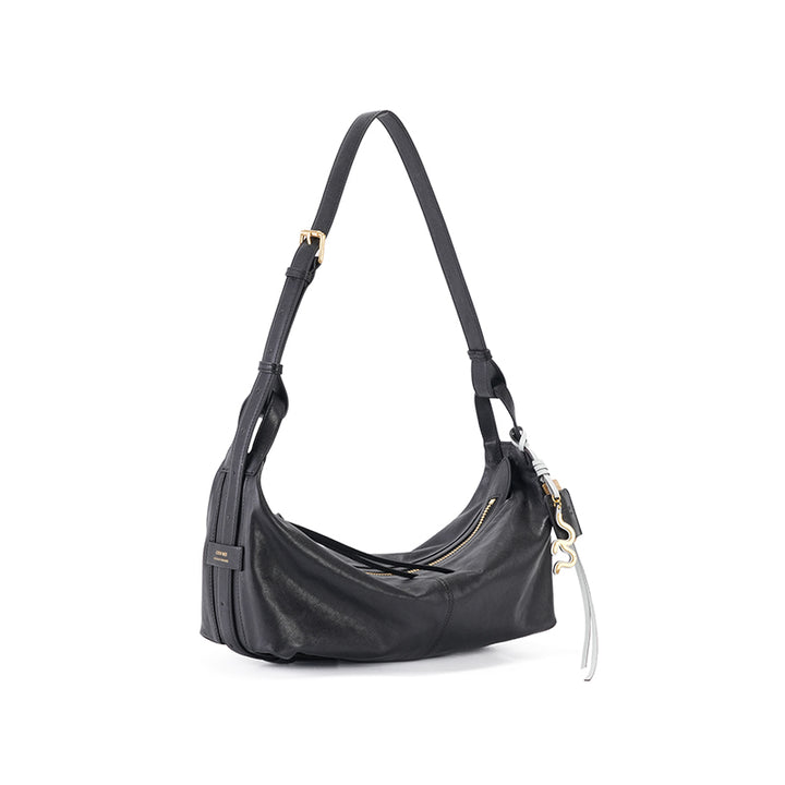 GIIM MII "Huo er " Series traveling bag Suede cowhide