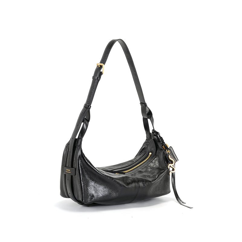 GIIM MII "Huo er " Series traveling bag Suede cowhide
